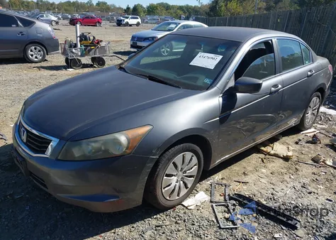 2009 Honda Accord 2.4 Lx from USA, damaged, VIN 1HGCP25399A161611